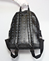 Munich Lion Backpack, back view